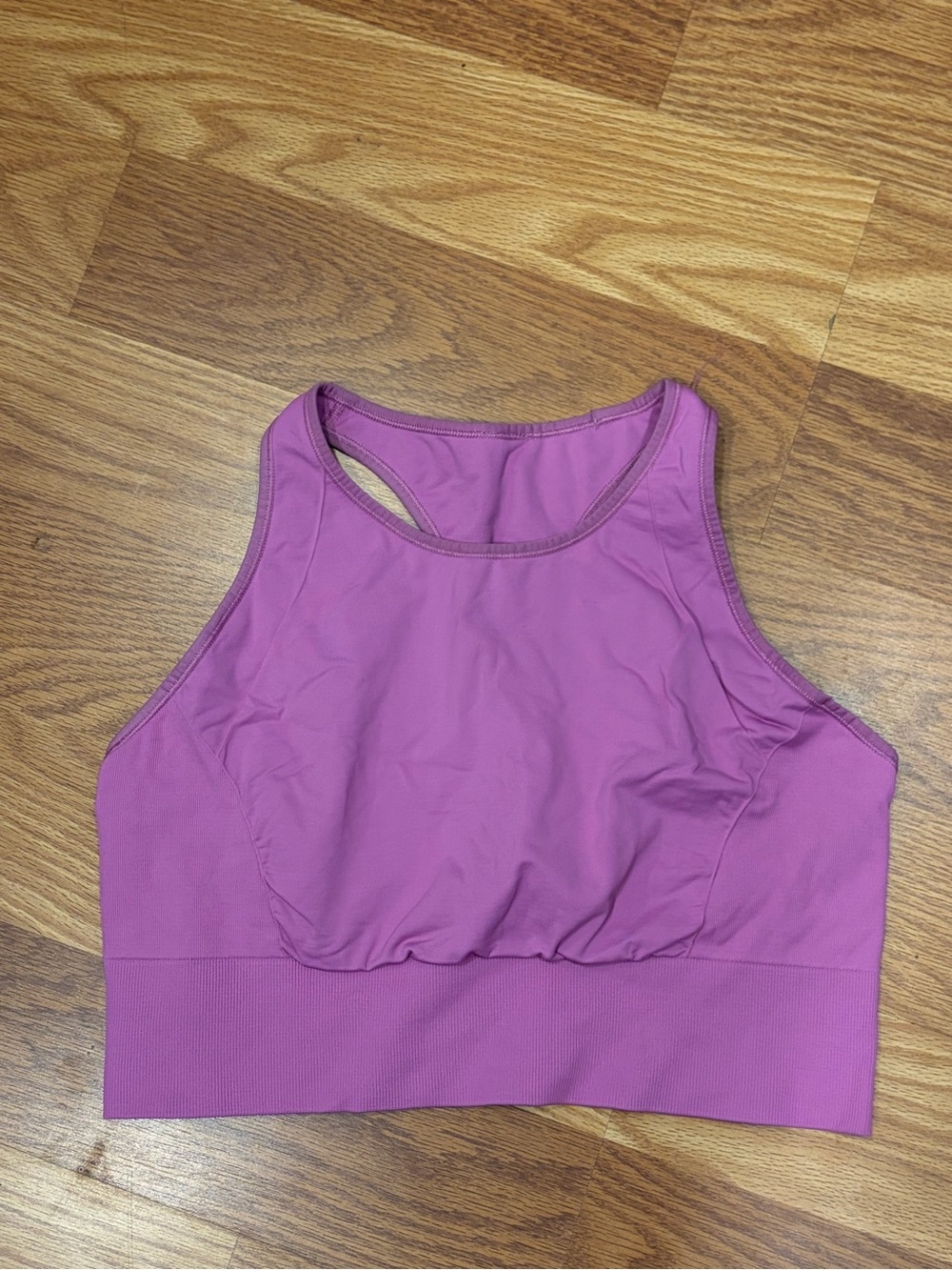 Lululemon High-Neck purple Sports Bralette